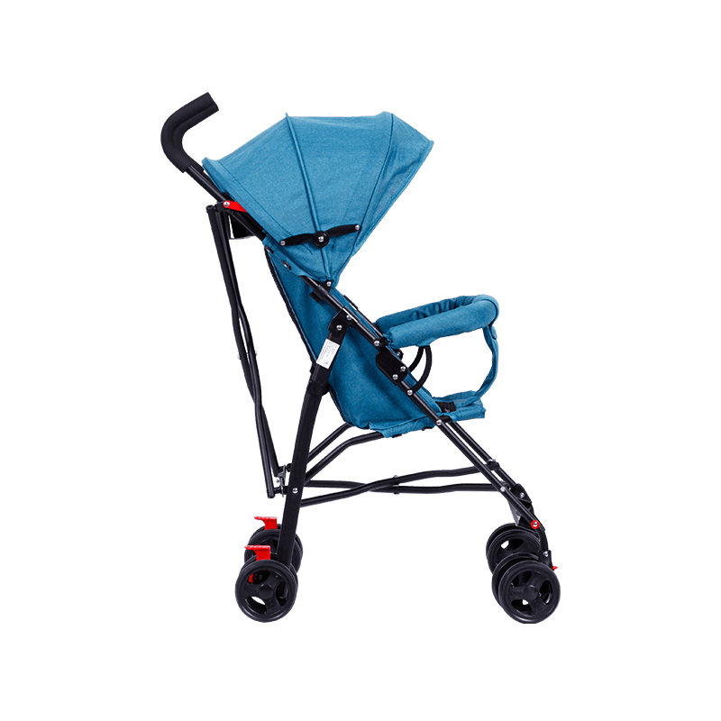 T100 Easy-fold Umbrella Babywagen mit vergrößerter Markise und 15kg Last