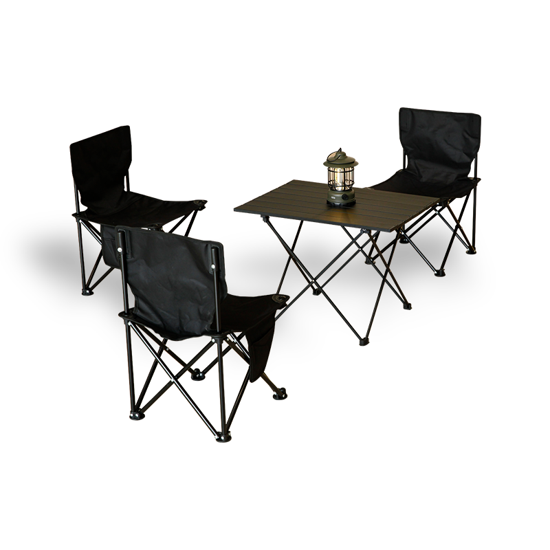 Leichte, tragbare, faltbare Camping-Tische und -Stühle für draußen