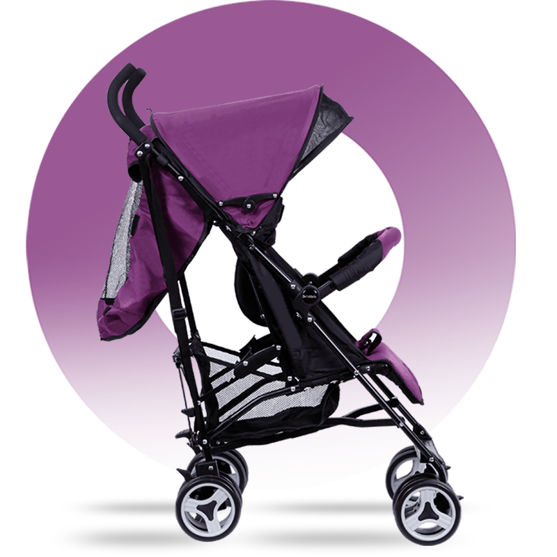 T101 Multifunktionaler Regenschirm Babywagen für 0-36 Monate Baby